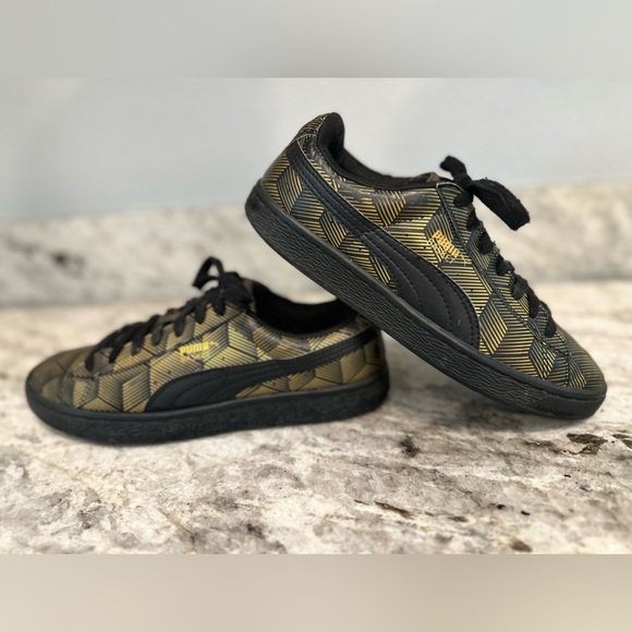 PUMA Womens Basket Classic Metal Sz 5 - Picture 2 of 9